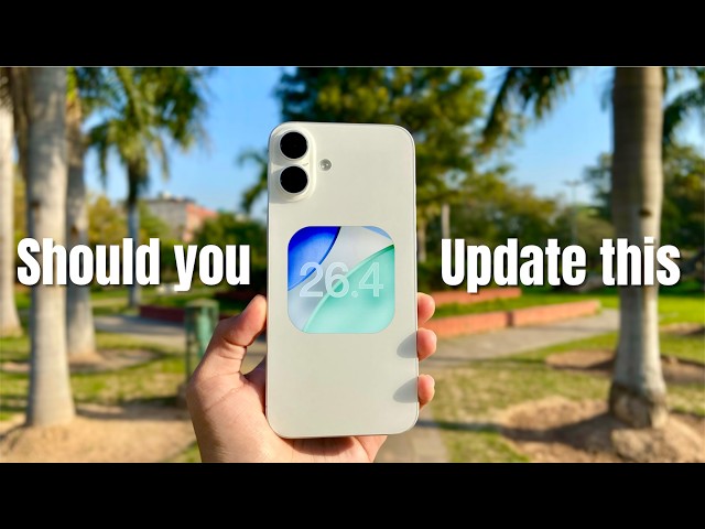 STOP! DO NOT Update to 26.4 Beta