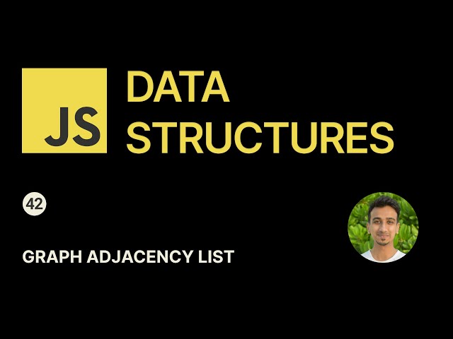 JavaScript Data Structures - 42 - Adjacency List of a Graph