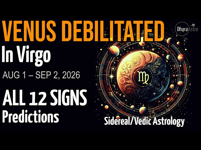 Venus Transit in Virgo 2026 | Effects on All Zodiac Signs | Vedic Astrology Predictions