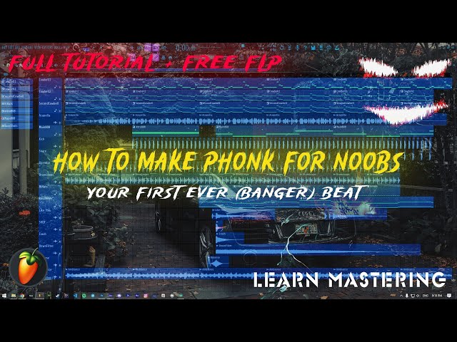 [FREE FLP] HOW TO MAKE PHONK FOR BEGINNERS | FL STUDIO FULL TUTORIAL
