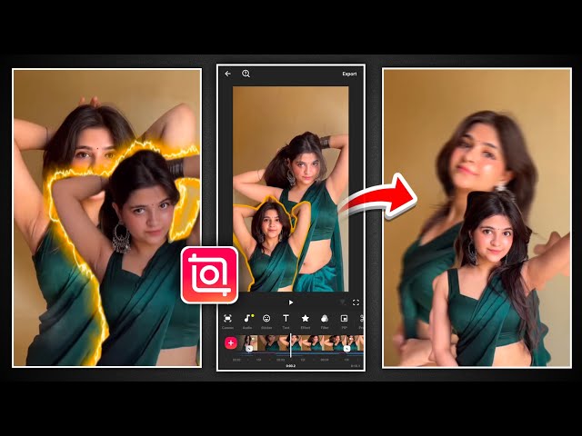 Inshot App Video Editing Tutorial | Cutout Transition Video Editing In Inshot App |Cutout Reels Edit