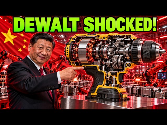China's $40 Cordless Drills Just Challenged DeWalt's $15 Billion Empire — Here's How