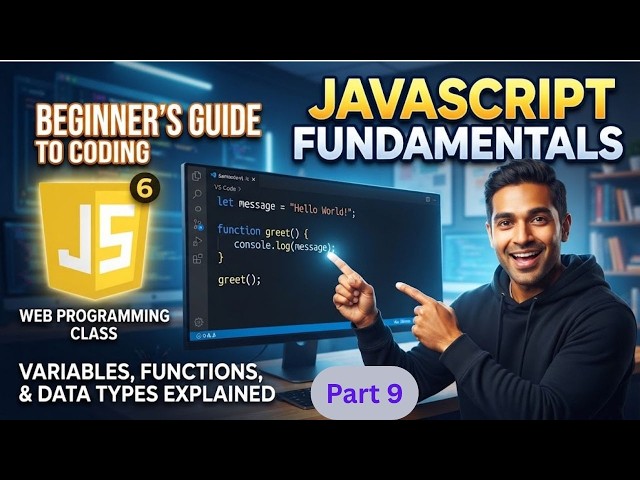 Basic Fundamentals of Javascript  || 🙏