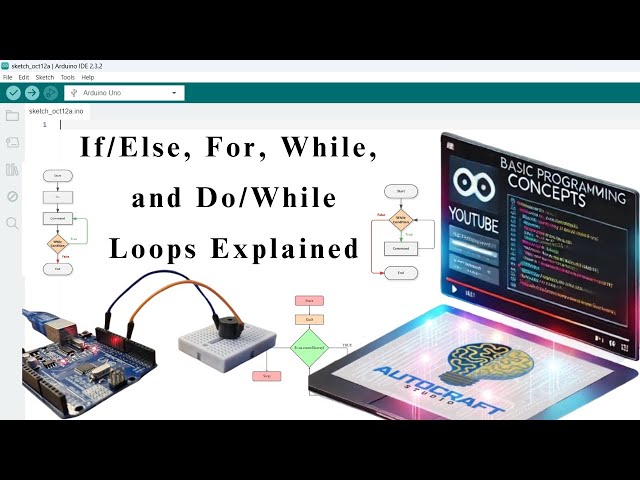 Arduino Programming Basics: If/Else, For, While, and Do/While Loops Explained!