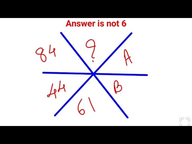 Answer is not 6. 99% failed this IQ test #fastandeasymaths #math #puzzle #aptitude #mathspuzzles