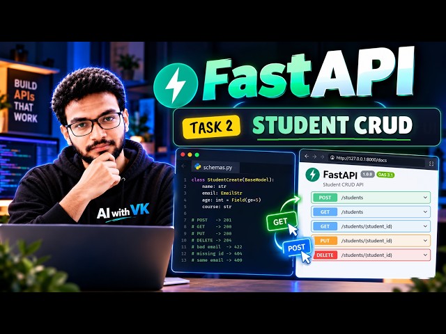🔥 Fast API  RealTime Excercise-2 !!!.. # FDE Journey 46
