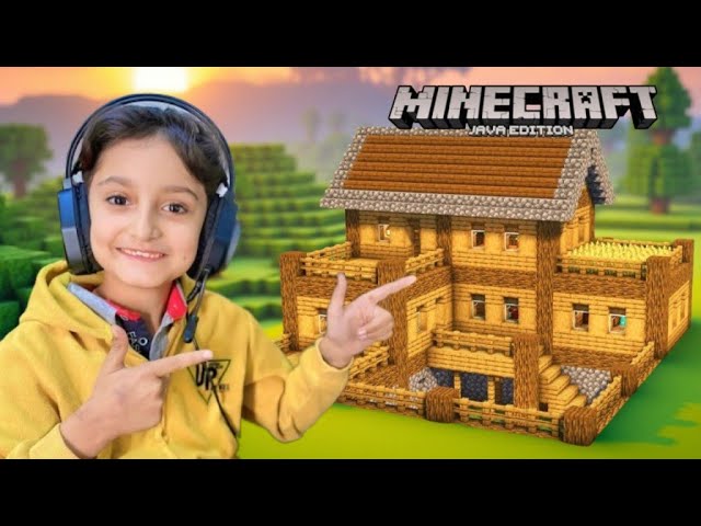 I build a starter House in Minecraft Java Edition 