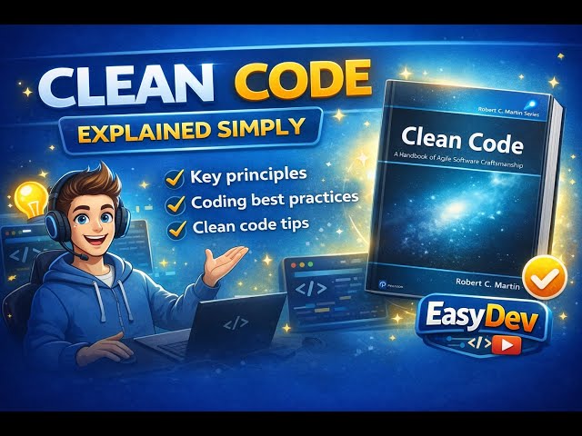Clean Code Made Simple 🚀 Write Code Developers Love (Uncle Bob Explained)