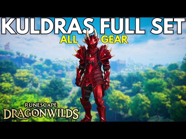 RuneScape Dragonwilds: Every Kuldra Armor & Gear Set