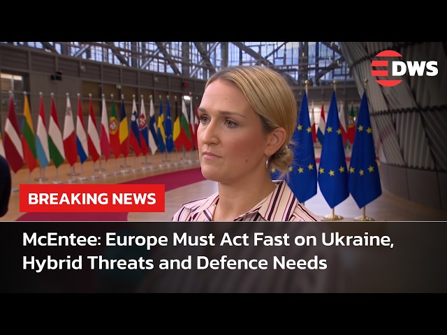 Ireland’s Helen McEntee Warns of Escalating Russia Threat and Hybrid Warfare in EU | DWS News | AC14