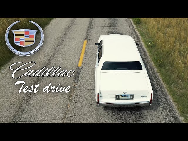 Cadillac sedan Deville 1991, test drive