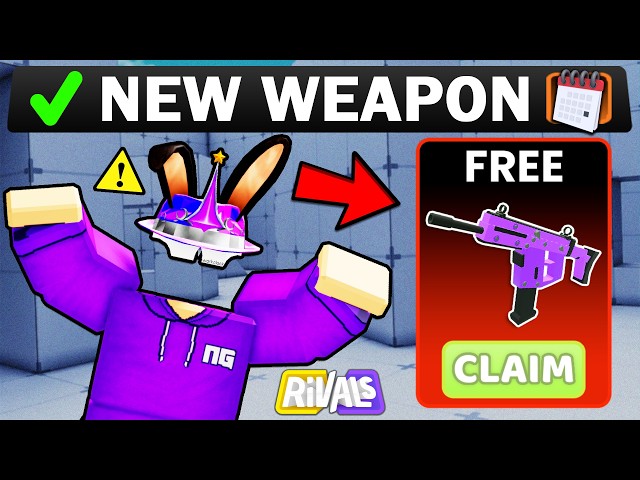 NEW WEAPON UPDATE... (Roblox Rivals News)