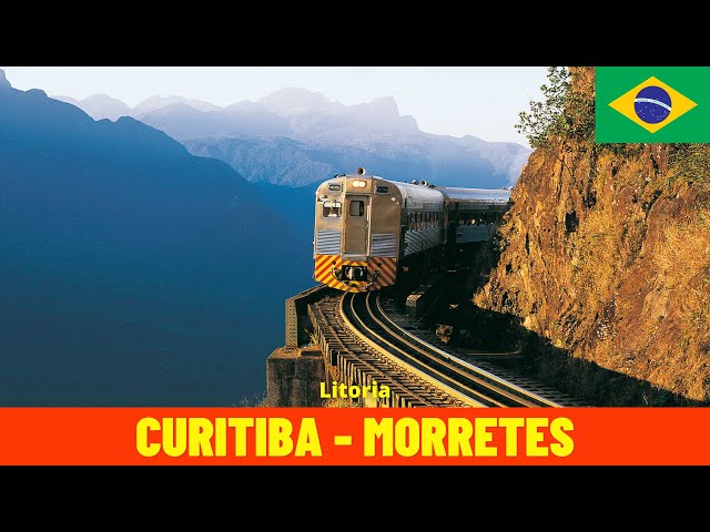 Cab Ride Curitiba - Morretes (Serra Verde Express, Brasil) - vista del maquinista en 4K