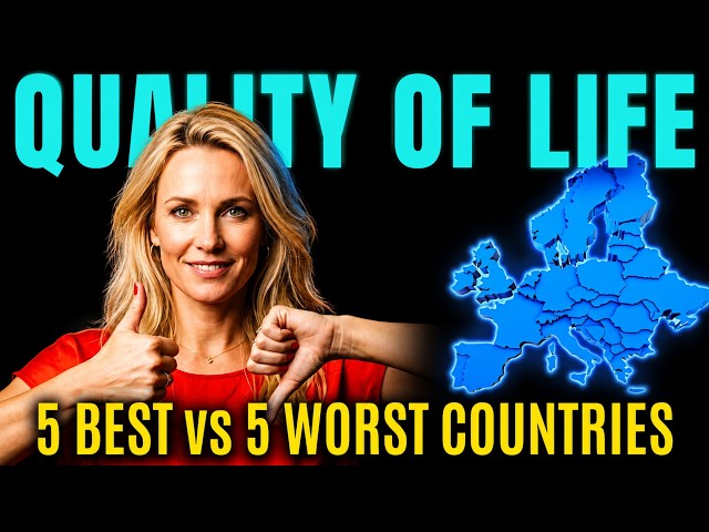 The REAL Quality of Life Map: The 5 Best vs. 5 Worst Nations
