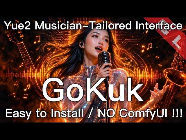 [GoKuk] – Free Yue2 Musician Tailored Interface Easy to Install / No ComfyUI