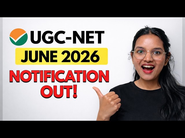 UGC-NET June 2026 Notification 📌             #ugc #ugcnet #exam #