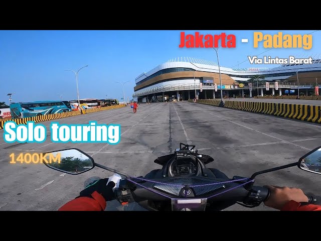 Solo Touring Jakarta - Padang 1400KM Eps 1 Via Lintas Barat | Yori Story
