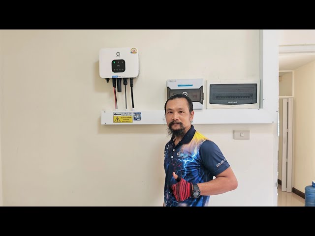 โซล่าเซลล์ออนกริด 3.3 kw บ้านคุณรีส ​สันกำแพงประหยัดค่าไฟ 2000 บาทต่อเดือน​