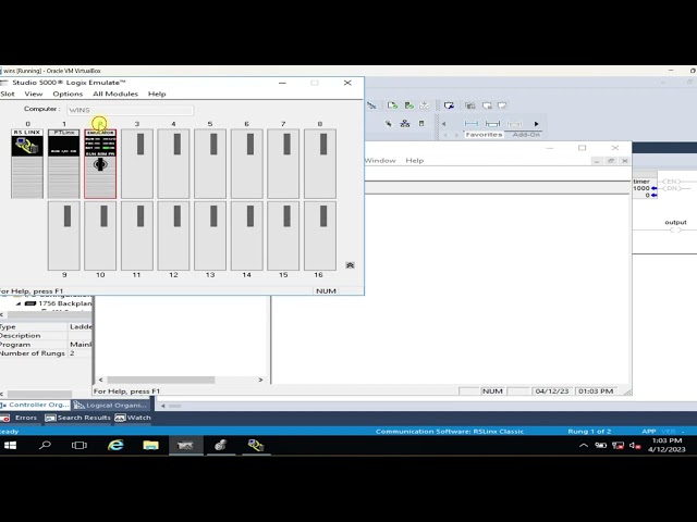 How To Emulate Rslogix 5000 Controller Using Studio 5000 Logix Emulate