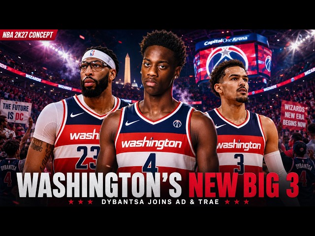 🔥AJ Dybantsa PICK 1 Draft 2026!🏀NBA2K27 Concept🏀