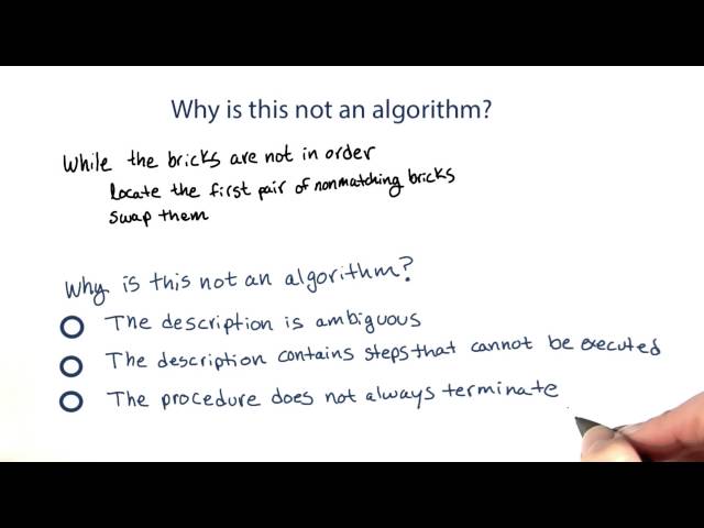 Why Is This Not a Correct Algorithm? - Intro to Java Programming