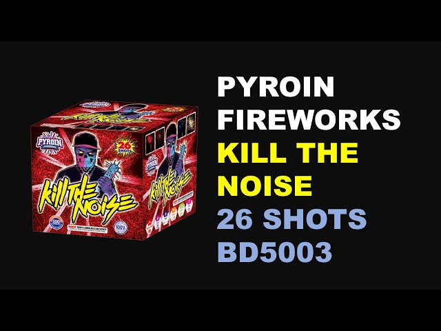 BD5003 KILL THE NOISE26SHOTS 500G CAKE COMES WITH SHINY BLINKS