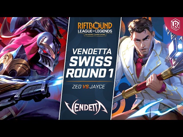 Zed vs Jayce | Riftbound Vendetta Tournament 19 - Round 1