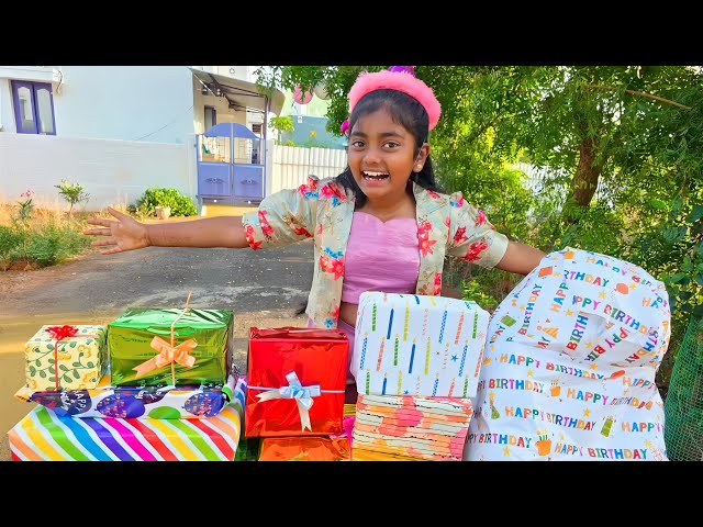 DIYA'S BIRTHDAY GIFTS 🎁 UNBOXING ❤️Diyaishwarya I UNBOXING I DIY 