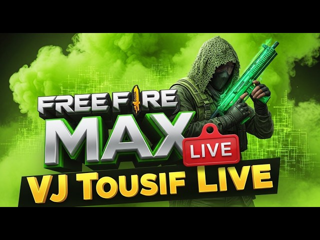 🔴 Free Fire Night Rush 🔴 Daily Join Up VJ Tousif 🚀#freefire #ff #liveff @vjtousif  #vjtousif