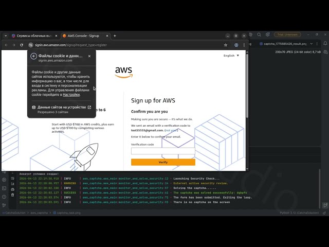 How to Solve AWS WAF Captcha with Python & Selenium | 2Captcha Integration 2026