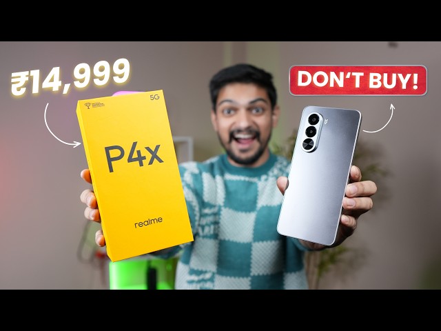 Realme P4x Unboxing and Review | Good 5G Phone 🔥 BUT ?