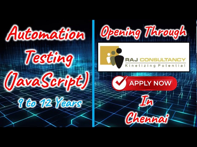 Automation Testing Opening (JavaScript, Java, Selenium, Rest API Automation)