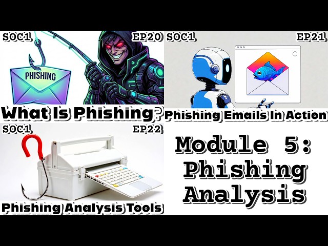 The ULTIMATE 6Hr Phishing Analysis Masterclass | SOC1 TryHackMe Phishing Analysis Training