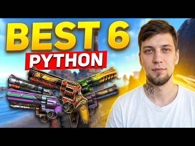 6 Cheap Python Skins in Rust Best Cheap Rust Python Skins Rust Skins 2026 by SKVei