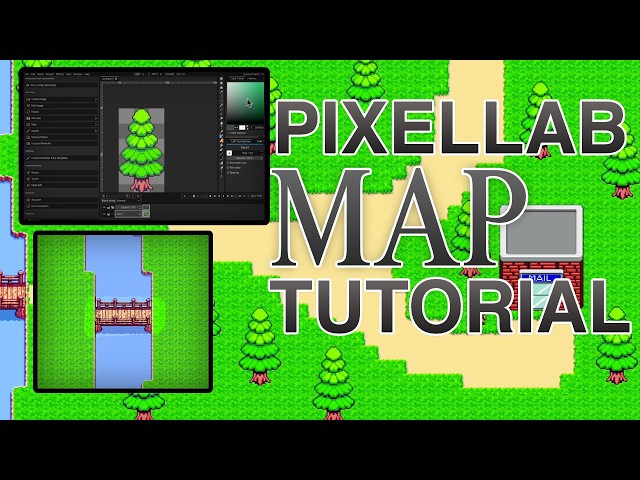 PixelLab Map Workshop Tutorial: Make Maps 10x Faster with Al Tilesets