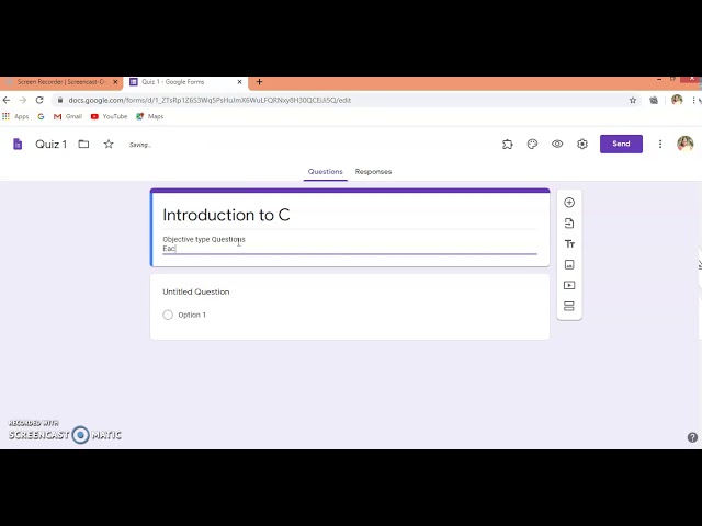 Introduction to Google Forms