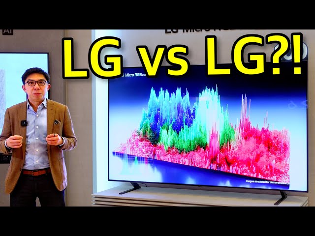 LG Launch MicroRGB TVs — A Tech Criticised by Its Own OLED-Making Division