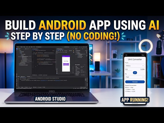 How to Make Android Applications Using AI