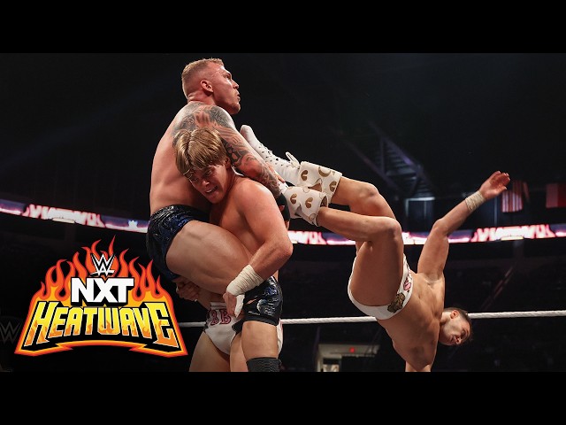 Myles Borne & Tavion Heights vs. The Vanity Project | NXT Tag Title Match: Heatwave 2026 highlights