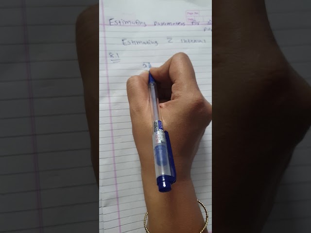 MCA SEMESTER 4_ SM_ ESTIMATING THE POPULATION MEAN USING Z STATISTICS