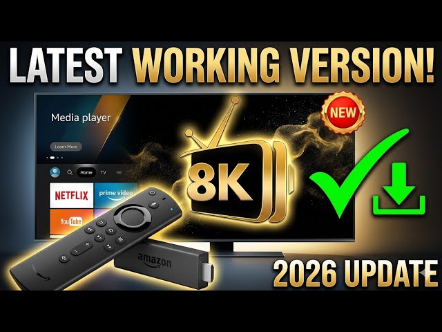 Latest 8K Player VIP Version | Easy Fire Stick Installation