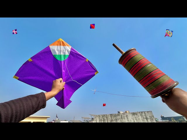New Manjha Testing On LOHRI 😱 | How to fly kite | cut other kites | kite