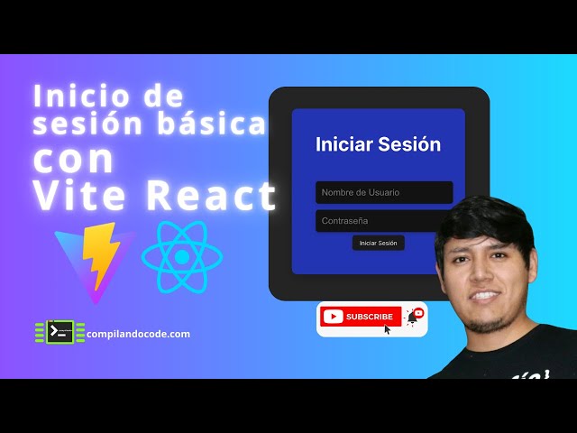 Cómo Crear un Inicio de Sesión Básico con React y Vite | Simulación de Usuario