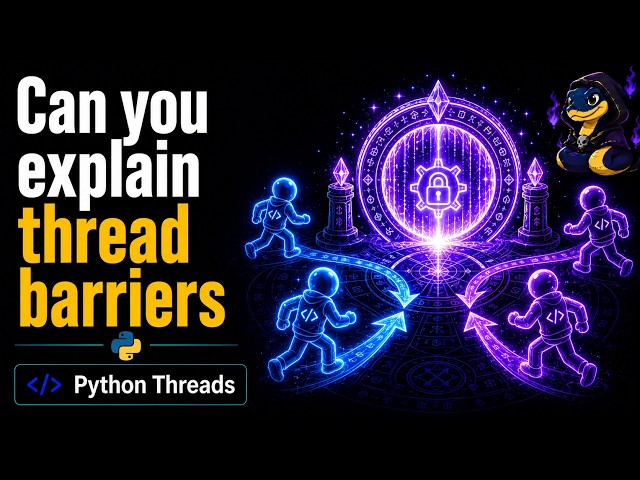 Can you explain thread barriers in multithreaded systems?