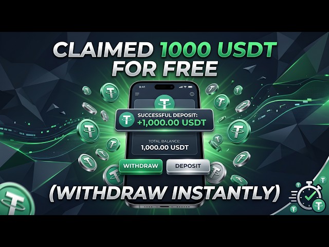 How to Claim 1000 USDT — Get Free USDT Tether
