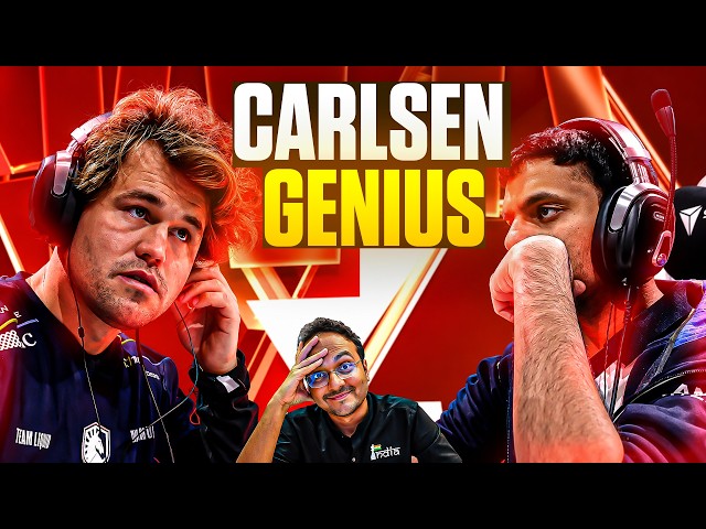 Magnus Carlsen's genius vs Nihal Sarin's Trickery | EWC 2026