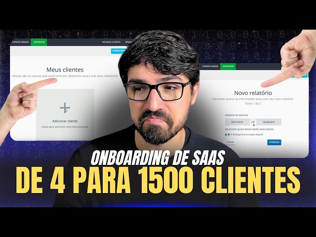 Reagindo ao Onboarding Que Salvou Nosso SaaS: de 4 para 1500 clientes | Projeto Saas