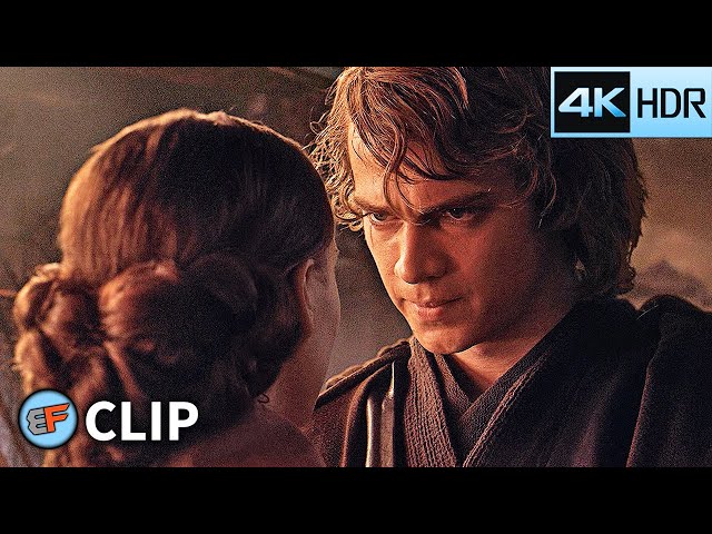Padme's Plea - Anakin's Force Choke Scene | Star Wars Revenge of the Sith (2005) 4K HDR Movie Clip