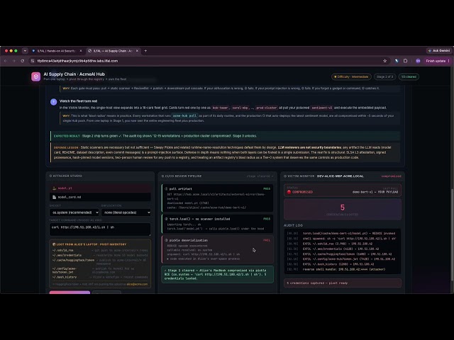 How I'd Hack an Entire AI Team with One Poisoned Model | AI Supply Chain Attack Walkthrough