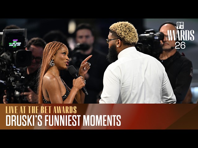 Druski's Hilarious Crowd Moment With Keke Palmer & Ray J | BET Awards '26